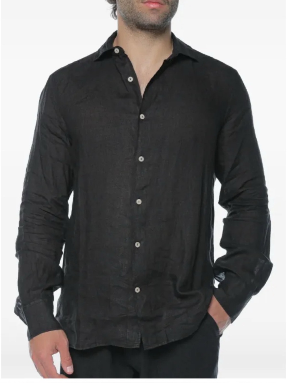 MC2 Saint Barth Pamplona linen shirt - M